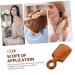 Collbath Kamm Antistatic Wooden Head Massage Comb - Wide Teeth Comb for Curly Hair & Men | 12.50x6.00cm - Premium Brown - Buy Online on GoSupps.com