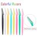Boao 24 Pieces Eyebrow Razor Facial Shaper Trimmer - Precision Cover Included (Multicolor A) - Buy Online on GoSupps.com