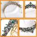 minkissy Baroque Princess for Women Black Leaves Headpieces with Purple Rhinestone Crown Halloween Costume Accessories Green - Buy Online on GoSupps.com