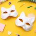 Homoyoyo Cat Masks Set - 10 Unpainted DIY Masquerade Masks for Halloween Cosplay & Costume Parties - Buy Online on GoSupps.com