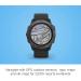 Garmin Fenix 6X Sapphire - Premium Multisport GPS Watch with Mapping, Music, Pace Guidance, and Pulse Ox Sensors - Dark Gray/Black - Buy Online on GoSupps.com