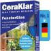 Abrazo Cera -clear window glass - 2 glass cleaner disc cleaner for scratch -free thorough windscreen cleaning glass cleaner window & real glass 1 pack of 2 pieces.