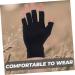 ABOOFAN 1 Pair Uv Gloves Half Finger Gloves Summer Driving Gloves Outdoor Hiking Gloves Uv Shield Gloves Touchscreen Gloves Summer Beach Gloves Point Fingers Fabric Women's 19.5x8cm Black - Buy Online on GoSupps.com