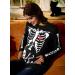 G and PL Halloween Women's Maternity Top - Long Sleeve Funny Costume with Skeleton Baby Print | Sizes S-XXL - Buy Online on GoSupps.com