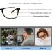 2 Pack Blue Light Blocking Progressive Multifocus Reading Glasses for Women & Men - Spring Hinge Mix Colors 2.0x - Buy Online on GoSupps.com