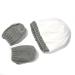 XYIYI Newborn Baby Winter Beanie Hat Mitten Set for Boys Girls 3-6 Months - Grey - Buy Online on GoSupps.com