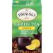 Twinings Green Tea and Lemon Individually Wrapped Tea Bags | Fresh & Uplifting | 20 Count (Pack of 6) Green Tea and Lemon 20 Count (Pack of 6) - Buy Online on GoSupps.com