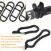 Tuserxln Bicycle Stretch Silicone Tape - 10 Adjustable Rubber Rings for LED Bike Lights & Flashlights | International Shipping - Buy Online on GoSupps.com