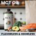 Keppi Keto 32oz Flavorless MCT Oil - Non GMO Project Verified, Gluten-Free & Certified Paleo, Keto, Kosher, Halal - Buy Online on GoSupps.com