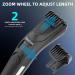 VIKICON Beard Trimmer for Men Electric Hair & Stubble Clipper 40 Length Settings Rechargeable Facial Trimmers w/2 Combs Professional Self Sharpening Blades 150 min Cordless Usage Gift for Men - Buy Online on GoSupps.com