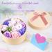 Buy Floral Scented Rose Soap Petals - Luxurious Body Soap Gift Set for Women in Pink & Purple Box | Perfect for Birthdays Valentine s Day Thanksgiving & Christmas - Buy Online on GoSupps.com