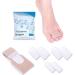BENNARA Hammer Toe Straightener with Toe Splint & 3 Gel Toe Caps | Relief from Corns, Calluses, Blisters, & Hammer Toes | Silicone Toe Wrap Set - Buy Online on GoSupps.com