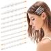 OIIKI 15Pcs Pearl Bobby Pins  Alloy Pearl Hair Clips  Vintage Pearl Hairpins Tiny Pearl Hair Barrette for Women Girls Bridal Wedding Valentines Mother s Day Decorative Accessories