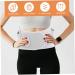 Sports Belt Back Brace for Lower Back Support | Breathable Uterus Protector | Adjustable Trimmer Corset - Silver 115x23x1CM - Buy Online on GoSupps.com