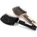 Chef Vinny 2 Pack Boar Bristle Hair Brush Curved and Vented Detangling Hair Brush for Women Long Thick Thin Curly & Tangled Hair Vent Brush Paddle Brush - Buy Online on GoSupps.com