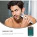 DOITOOL Men's Electric Shaver & Beard Trimmer Set - Travel Razor Accessories for Grooming - 6x4x4CM Green - Buy Online on GoSupps.com