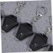 Yardwe 5-PTH Key Rings - Flashlight Key Holder & Mini Coin Bag - Black Light Keychain for International Shipping - Buy Online on GoSupps.com