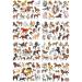8 Sheets Horses Temporary Tattoos for Kids Horse Party Favors Waterproof Temporary Face Tattoos Horse Tattoos Stickers for Party Decorations - Buy Online on GoSupps.com