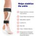 Buy Neo G Drop Foot Brace - AFO Ankle Orthosis for Nerve Injury & Pressure Relief - Class 1 Medical Device - Unisex Medium Left - Buy Online on GoSupps.com