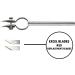 Excel Blades 30608 Dual Strip Cutter - Adjustable Width Twin Blade Knife for Paper, Clay & More - Buy Online on GoSupps.com