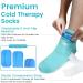 SuzziPad Upgraded Cold Therapy Socks with 6 Gel Packs - Large Hand Ice Pack Wrap for Pain Relief and Neuropathy - Buy Online on GoSupps.com
