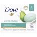 Dove Beauty Bar Gentle Skin Cleanser Moisturizing For Gentle Soft Skin Care Awakening More Moisturizing Than Bar Soap 3.17oz 3 Bars 3.17 Ounce (Pack of 3)