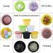LONGWAY 3.4oz/100ml Leakproof Cosmetic Pot Jars - Wide-Mouth Plastic Container with Dome Lids for Beauty Products - BPA-Free - Black - Buy Online on GoSupps.com