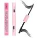 Cluster Lashes Glue Black Bond and Seal for DIY Lash Extension Strong Hold Long Lasting Waterproof Clump-Resistant Eyelashes Glue Adhesive(5ml 2) Black Seal Black Bond