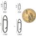 Dr.Fish Stainless Steel Fishing Power Clips - 25LB Micro Quick Snap Connectors 20 Pack - Buy Online on GoSupps.com