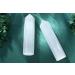 Xiannvxi Selenite Crystal Towers - Hexagonal Energy Stones for Meditation (9-10cm) - Natural Gemstone Rods - Buy Online on GoSupps.com
