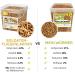 Buy EWL Natural Soldier Fly Larvae - Premium Dried Insect Snack for Birds Fish Turtles & Reptiles - 3 Ltr (460g Pack) - All Year Round Feeding - Buy Online on GoSupps.com
