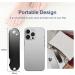 Foldable 3-in-1 Callus Remover for Feet | Professional Stainless Steel Foot Scrubber | Hard Dead Skin Remover & Grater | Wet/Dry Use | Easy to Carry - Black - Buy Online on GoSupps.com