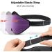 LitBear Sleep Mask - Light Blocking Eye Mask for Women and Men - Soft 3D Comfortable Sleeping Mask with Adjustable Elastic Strap - Ideal for Side Sleepers and Travel - Purple - Buy Online on GoSupps.com