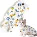 CLLRYBO Katzenbody After op castration pet-medical surgical shirt surgical recovery suits for cats (style: hippo m) style: hippo m