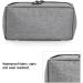 Insulin Cooler Protector Bag - Gray Optional Medicine Cooling Pouch for Travel, Office & Outdoor Sports - Inhaler Case for Elderly & Kids - Keeps Medicine Cool (Grey) - Buy Online on GoSupps.com