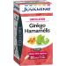 JUVAMINE - Ginkgo Witch Hazel - Circulation - Promotes the sensation of light legs - 30 Capsules of vegetable origin - 1 capsule per day - Made in France