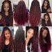 Passion Twist Hair - 7 Packs 18-Inch Water Shaft Crochet Extensions | Bohemian Style (T1B-Bug#) - Buy Online on GoSupps.com