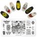 NICENEEDED Ancient Egypt Nail Art Stamping Plates Greece Nail Stamp Templates for Nail Art Equipment Starry Sky Design Nail Plate for DIY Nail Decor Nail Art Tools