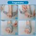 Hallux Valgus Correction Rail - Pain Relief & Toe Alignment for Men & Women | Right Gray - Buy Online on GoSupps.com
