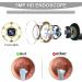 Ear Wax Removal Kit Camera - 5MP WiFi Ear Camera & Wax Remover with 8 PCS Ear Spoon Otoscope - IP67 Waterproof - Compatible with iPhone, iPad, Android - Black - Buy Online on GoSupps.com