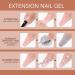 Ur Sugar Poly Gel Nail Set | 6 Colors Builder Kit for DIY Home Manicure | Base & Top Coat & Slip Solution Included | Perfect for Nail Extensions & Brown Shades - Buy Online on GoSupps.com