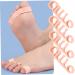 Toe Separators - 2 Pairs Silicone Toe Spacers for Pain Relief | Reusable & Washable Bunion Corrector for Men & Women - Buy Online on GoSupps.com