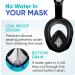 Platinum Arowana Full Face Snorkel Mask - Snorkeling Gear for Adults and Kids - Black/Silver - Large/X-Large - Buy Online on GoSupps.com