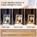 FASCINATE Lighted Makeup Mirror with 3 Colors & 10X Magnification | 60 LED Lights, Phone Holder, Portable Vanity Mirror - Buy Online on GoSupps.com