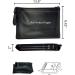 Foldable Water/Smell Proof Pouch with Watertight Zipper for Gym, Pool, Travel - Black - Buy Online on GoSupps.com
