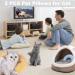 Odookon 2PC Cat Pillow - Washable Soft Fluffy Catnip Plush Toy & U-Shaped Neck Pillow for Pets - Perfect for Sleeping & Playing - Buy Online on GoSupps.com