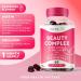 Nutravita Beauty Complex Gummies - Biotin & Collagen for Hair Skin & Nails - 60 Raspberry Flavour Gummies - Zinc, Selenium, Copper & More - Made in EU - Buy Online on GoSupps.com