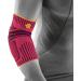 Bauerfeind Unisex Elbow Sports Bandage - Portable Stability for Ball Setback & Athletics - Right/Left Adjustable - M/Pink 92g - Buy Online on GoSupps.com