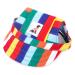 PetPhindU Dog Sun Hat Baseball Cap Peaked Cap Letter Print Shading Hat Accessory for Pet Dog S red 3