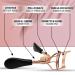 MYL Eyelash Curler - Portable Rose Gold Steel Lash Curler x 2.0 for Perfectly Curled Lashes | International Shipping Available - Buy Online on GoSupps.com